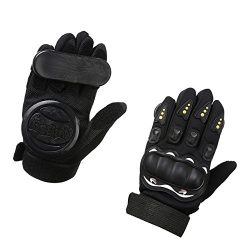 YOGOGO Skateboard Protective Gloves Standard Adult Longboard Downhill Slide Gloves Skate Gloves  ...