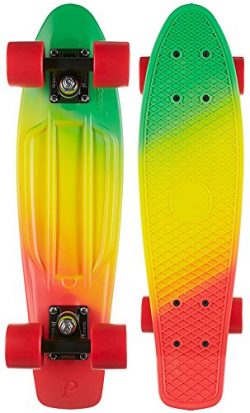 Penny Skateboards Standard Spike Orange Skateboard, Multicolor