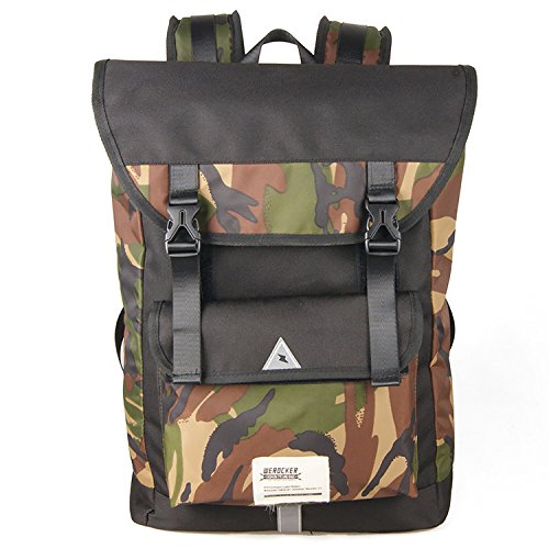 Camouflage Skateboard Backpack,Moraner Waterproof Travel Casual Street ...