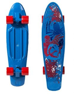 PlayWheels Ultimate Spider-Man 21” Kids Complete Plastic Skateboard