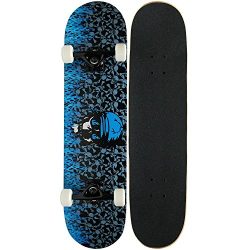 KPC Pro Skateboard Complete, Blue Flame