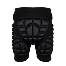 Unisex Kids/Adult 3D Protection Ski Skiing Skating Snowboard Short Pants Protective Gear Guard B ...