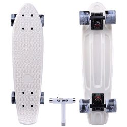 Playshion 22 Inch Beginners Skateboard With Tool For kids age 3-12