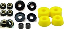 Brand New Skateboard Truck Rebuild Kit (Yellow)