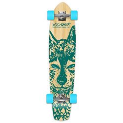 Yocaher Spirit Wolf Longboard Complete skateboard cruiser – available in All shapes (SlimKick)