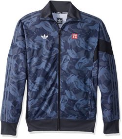 adidas Originals Men’s Skateboarding Mhak Tracktop, Black/Onix, XL