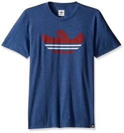 adidas Originals Men’s Tops | Skateboarding Graphic Tee, Mystery Blue/Nautical/Shmoo/Red,  ...