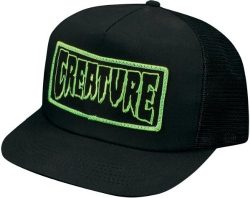 Creature Patch Trucker Hat Adjustable [Black]