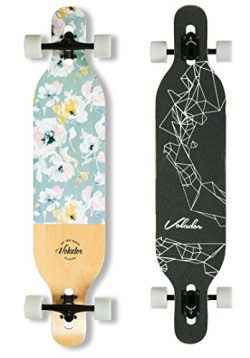 VOLADOR 42inch freeride longboard complete cruiser ( drop through deck – camber concave )( ...