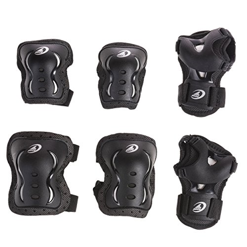 Rollerblade Bladegear XT Junior 3 Pack Protective Gear, Knee Pads