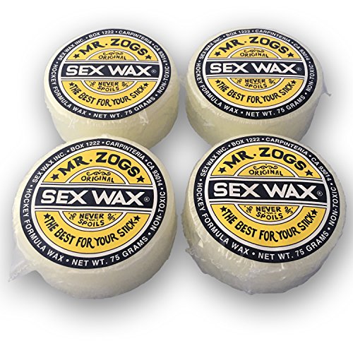 Mr Zog S Sex Wax Hockey Stick Wax Coconut 4 Pack Skateboardme Skateboardme