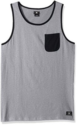 DC Men’s Contra Tank 2, Grey Heather, XXL