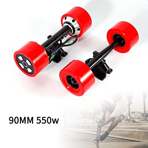 GDAE10 90mm Dual 6364 Hub Motors Drive Kit for Electric Skateboard Longboard Part 550w US Stock 