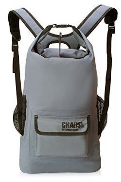 Chaos Ready Waterproof Backpack – Dry Bag – Premium Quality with Padded Shoulder Straps &# ...