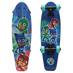 PlayWheels PJ Masks 21″ Wood Cruiser Skateboard, Power
