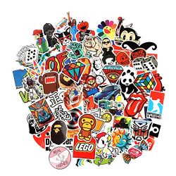 8 Series Stickers 100 pcs/Pack Stickers Variety Vinyl Car Sticker Motorcycle Bicycle Luggage Dec ...